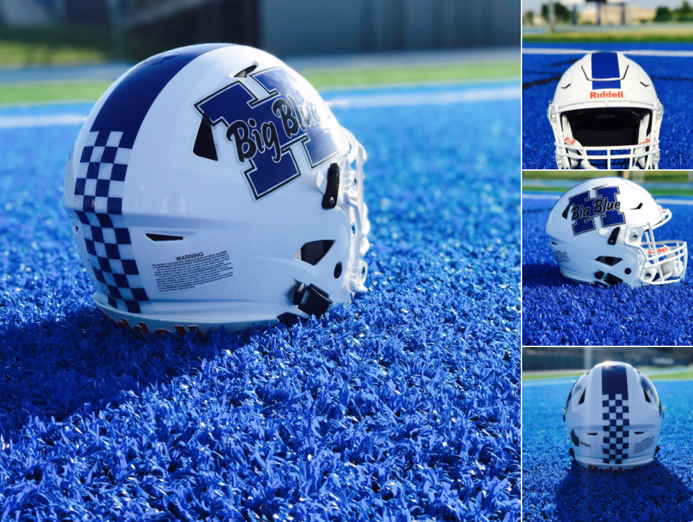 hs football helmets