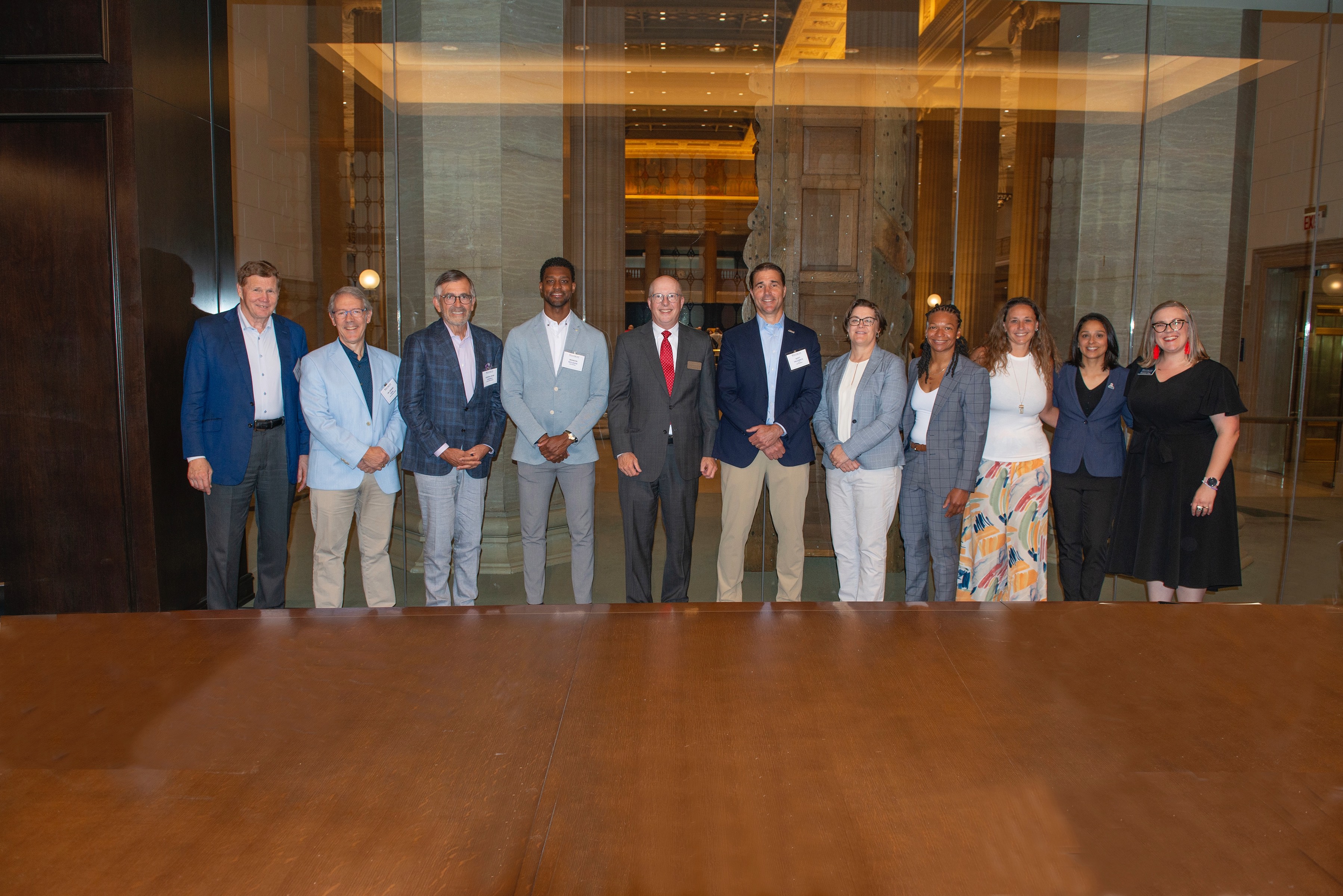 USA Football Board members at women in football panel
